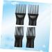 FRCOLOR Hair Dryer Diffuser Set - 4pcs Universal Comb Attachments for Blow Dryer - Afro Comb & Nozzles - Perfect Hair Straightener Replacement - Black - Buy Online on GoSupps.com