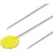 Dritz 3010 Flat Flower Pins 2-Inch Yellow - 50 Count | Perfect for Sewing & Crafting - Buy Online on GoSupps.com