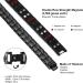 Jeroot Men's Black Titan Bracelet - 4 Elements Double-Row Magnet Health Energy Bracelet (3500 Gauss) with Folding Cap & Clock Structure Remover - Buy Online on GoSupps.com
