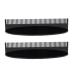 SIXRUN Hair Extension Holder Detachable Easy to Use Reusable Stand Display Rack for Styling Weaving Wig Washing Coloring Hair Extension Stand (Black)