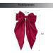 dinghaole 4 Bow Hair Clips Women Hair Bow Alligator Clip Hair Clip Satin Hair Bow (Red Pink Beige Black) - Buy Online on GoSupps.com