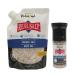 Redmond Real Salt - 4.5 OZ Unrefined Salt Grinder and 16 OZ Coarse Salt for Grinder Refill - Unrefined and Non Iodized Mineral Coarse Sea Salt. Experience the Best Tasting All Natural Salt.
