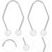 SHERCHPRY 2 Pinces Fossettes M talliques Ajustables pour Joues Sculpteur Visage en Acier Inoxydable Blanc Appareil D exercice Facial Portable pour Tonification et Massage 2 Pi ces - Buy Online on GoSupps.com