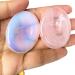 Lovionus89 Rose Quartz & Opalit Thumb Stones - Oval Stress Relief & Reiki Healing - 2 Pack Pocket Palm Crystals - Buy Online on GoSupps.com
