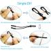 Mask Extender Lanyard Anti-Tightening Comfortable Ear Strap Extension Hook Black 4 PCS - Buy Online on GoSupps.com