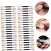 Beatifufu 40pcs Latex Eye Shadow Stick Eye Shadow Brush for Makeup Make up Kit Eyeshadow Brush Kit Plastic - Buy Online on GoSupps.com