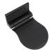 1pc Pedals Shower Helper Anti-Slip Tool Shower Pedal Shower Footstool Shoes Wearing Tool Shower Footboard Bathroom Rest Pedal Shoes Polishing Pedal Aviation Aluminum Supporter Black