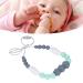 Syrisora Baby Nursing Necklace - Food Grade Silicone Teether Toy (Type B) - Buy Online on GoSupps.com