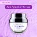 Clear Beauty Cr me hydratante quotidienne au collag ne pour le visage R duit les rides et ridules hydrate anti- ge beaut pure soins cor ens sans cruaut Tous types de peau 50 ml - Buy Online on GoSupps.com