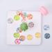 PandaHall 50pcs 25mm Flower Glass Cabochons Mixed Color Half Round/Dome for Photo Jewelry Making - Buy Online on GoSupps.com
