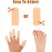 20 PCS Gel Finger Cots with Air Holes - Silicone Finger Protectors for Dry Skin, Cracking, Eczema, Arthritis - 2 Sizes Available - Buy Online on GoSupps.com
