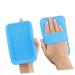 FRCOLOR 1pc Incent Waterfull Makeup Brush Cleaner Tool Bluemaan Warm Tip Blugocce Blueing Blueh Scrubber Cleaning Pad Makeup Brush Cleaner Mat Brush Washing Mat Makeup Remover Beauty Tools