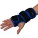 Protexx Right Wrist Palm Thumb Hand Sport Brace | Protective Support with 2 Aluminum Alloy Stays - Black - Buy Online on GoSupps.com