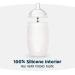Silicone Baby Bottle with Soft Flexible Nipple - Tiny Twinkle Blossom 6 Ounce (3 Pack) for Newborn and Up - Buy Online on GoSupps.com