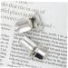 AMOYER 20pcs Silver Baby Pacifier Clips - 20mm Braces Clips Hanger Hook for Safe Secure Use - Buy Online on GoSupps.com