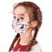 5PC Kids Face_Masks Washable Cute Printed Cloth Face Mask for Kids Girls Boys Cotton Masks for Children Face Cover Protection - Buy Online on GoSupps.com