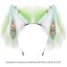 amangul Plush Ear Headband Retro Ethnic Tassels Pendant Hair Hoop Anime Cosplay Costume Halloween Party Hair Accessories - Buy Online on GoSupps.com