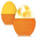 Ice Roller for Face Ice Face Mold Ice Roller for Face & Eye Puffiness Relief Neck Facial Migraine Pain Relief and Minor Injury. Orange