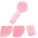 FRCOLOR Silicone face Brush Silicone Facial Exploration Silicone face exfoliator Skin Care Tools Silicone Handheld face Brush exfoliating Facial Brush Scrub Brush 3D Clean Silica Gel 11x5cm - Buy Online on GoSupps.com