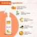 Vitamin C Foaming Face Wash with Silicone Brush - Anti-Aging & Toning | Sulphate & Paraben Free - 100ml - Buy Online on GoSupps.com