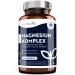 Magnesium complex - 240 capsules - 400mg elementary magnesium per daily dose - from 5 high -quality connections - magnesium citrate bisglycinate oxid malate & ascorbat - vegan - high -dose - nutravita