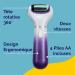Scholl Velvet Diamond Crystals Electric File | International Shipping Smooth Feet & Easy Pedicure - Buy Online on GoSupps.com