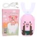 U-shaped automatic toothbrush teeth cleaning electric sonic toothbrush for children (pink)