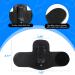 Leather Stethoscope Holder Hip Clip - Black Holster with Inner Pocket & Velcro for Doctors Nurses EMTs | Buy Online - Buy Online on GoSupps.com