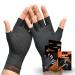 HYPERZ - 2 Compression Gloves for Arthritis Pair of Copper Gloves for Arthritis Relieves Rheumatoid Pain Carpal Tunnel Anti-Slip Orthopedic Compression Gloves Breathable for Men and Women.