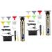 FRCOLOR 2 Sets Cordless T9 Stainless Steel