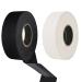 Eterspr 2 Roll Hockey Band Tapes non-slip hockey handle hockey sports handle band handlebar band for badminton handle golf rod roll hockey 2.5cm 20m (black white)