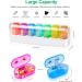 Shop XXL Large 7-Day Pill Organizer | Cute & Colorful Detachable Pill Box for Vitamins & Supplements | International Shipping Available - Buy Online on GoSupps.com