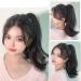 Rcygfsu Black Brown Wavy Wig Style Hip- High Ponytail Natural Forcing Fake Ponytail Female Braid - Buy Online on GoSupps.com