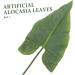 2pcs Imitation Plants Decor Artificial Plants Simulation Alocasia Leaves Simulated Leaves Wedding Fake Leaves Fake Leaves for Wedding Bouquets Fake Tropical Plants Medium Leaf - Buy Online on GoSupps.com