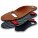 Orthotic Shoe Insoles Inserts - Tacco Gel-Deluxe | Arch Support Footbed with Bunion & Heel Gel Pads | Eco-Friendly Leather | Made in Germany (Size 45 EUR/US M12) - Buy Online on GoSupps.com