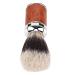 Professional Men's Shaving Brush - Soft Nylon Hair for Home & Barber Shop | Best Facial Care Tool - Buy Online on GoSupps.com
