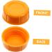 BESTonZON 20 Pcs Baby Bottle Seal Cap Baby Bottle Caps Organiser Baby Feeding for Babies Tool Breastfeeding Bottles Flow Kit Travel Food Grade Pp Small Caliber Infant Products Orangex2pcs 4.3x4.3x1.5cmx2pcs - Buy Online on GoSupps.com