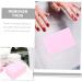 DRESSOOS 3 Nail Remover Cotton Nail Cleansing Pad Nail Wipes Nail Remover Tool Clean Wipes Eyelash Glue Cleaner Eyelash Glue Wipes Natural Cotton Fiber Pink Makeup Remover Wipes Manicure - Buy Online on GoSupps.com