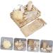 Ensemble Exfoliant Corps et Gommage des Pieds 6 Pi ces Manche en Bois et Corde de Jute Panier Rectangulaire 30x20x6 Cm Outil de Nettoyage Corporel Kit Bain Voyage pour Soin Spa - Buy Online on GoSupps.com
