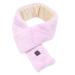 Neck heating pillows heated scarf three -stage temperature control and padded heat neck heat package to relieve neck pain in programs in cold weather or outdoor (purple)