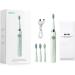 SENTIST Sonic Electric Toothbrush - 5 Modes, Timer, 3 Replacement Heads, 30-Day Battery Life - IPX7 Waterproof - Buy Online on GoSupps.com