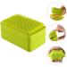 Zerodeko Box Soap Dish with Brush Exfoliating Bath Sponge Silcone Body Scrubbers Silicone Body Scrubber Men Bathroom Soap Dish Men Soap Loofah Sponges Man Toiletries Household - Buy Online on GoSupps.com