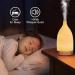 Buy GUKKK White Ceramic Aroma Diffuser for Essential Oils - Adjustable Fog 7 Colors LED Timer - Perfect for Bedrooms Yoga & Office (100ml) - Buy Online on GoSupps.com