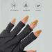Faiteary UV Protection Gloves for Gel Nail Lamp - Skin Care Anti UV Light Fingerless Gloves for Gel Nail Manicures - Buy Online on GoSupps.com