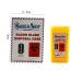 Solustre 3 StK Disposal Blade Container - Safe Sharp Razor Disposal & Travel Trash Storage - Yellow 15.4x9.5cm (Pack of 3) - Buy Online on GoSupps.com
