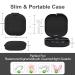 Cute Slim Aligner Case Set with Vent Holes for Invisalign - Retainer Case for Women Men, Includes Removal Tool and Toothbrush (Black) - Buy Online on GoSupps.com