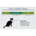 AIXI Cat Collar with Safety Belt and Bell - Heart Bling Design - 8-11 Inches - Black - Buy Online on GoSupps.com