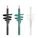 Misslyn Misslyn | Black Eye Pencil No Smudge 3 Intense Tint Makeup Pencils & Coloured Eyes - Set of Three Pencils