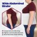 Armstrong Amerika 4XL Wide Abdominal Binder | Postpartum Tummy Tuck Belt for Plus Size | Bariatric Stomach Compression for Hernia & Surgery Support - Buy Online on GoSupps.com