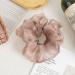 3 Pack Oversized Organza Hair Scrunchies - Fluffy Elastic Hair Ties for Women/Girls - Chiffon Hair Accessories (Light Pink) - Buy Online on GoSupps.com